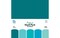 PA Paper Accents Stash Pack Cardstock Pack 12" x 12" Aqua colored cardstock paper for card making, scrapbooking, printing, quilling and crafts, 65lb., 40 pieces
